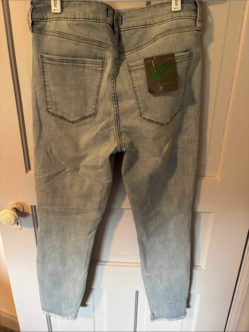 Studio Blue Skinny Light Blue Washed Jeans